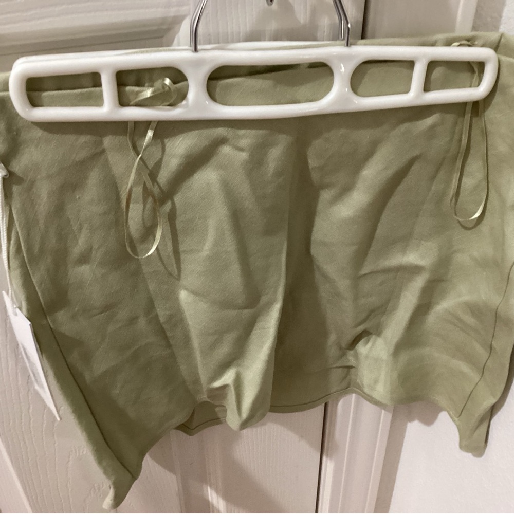 Reformation Olive tube top